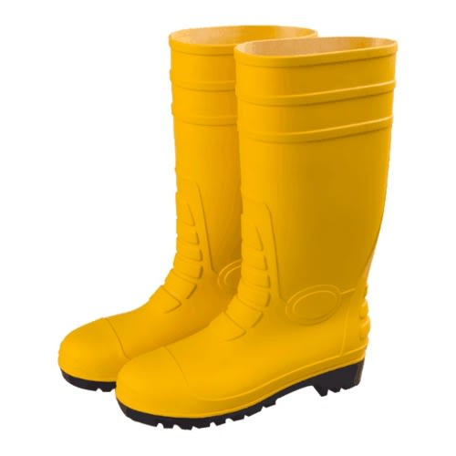 Safety Rainboot - Yellow | Konga Online Shopping