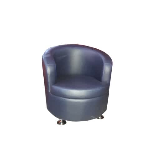 Single Leather Sofa Black Konga Online Shopping