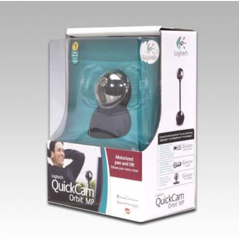 logitech quickcam orbit mp webcam