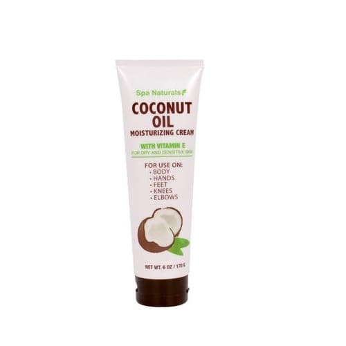 Spa Life Spa Naturals Coconut Oil Moisturizing Cream With Vitamin