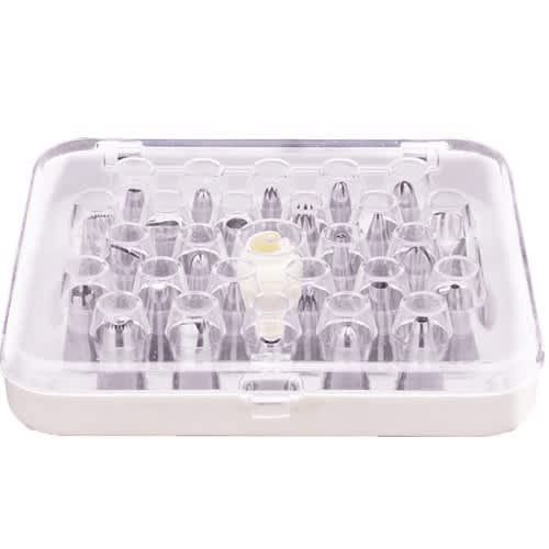 Professional 26pcs Fondant Cake Pastry Tip Decorating Tools