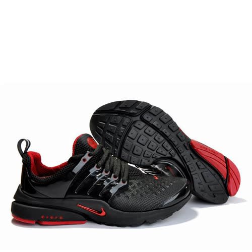red n black shoes
