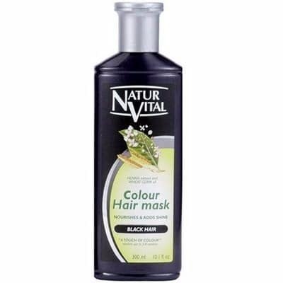 Natur Vital Coloring Treatment Hair Mask N Black For Gray Hair