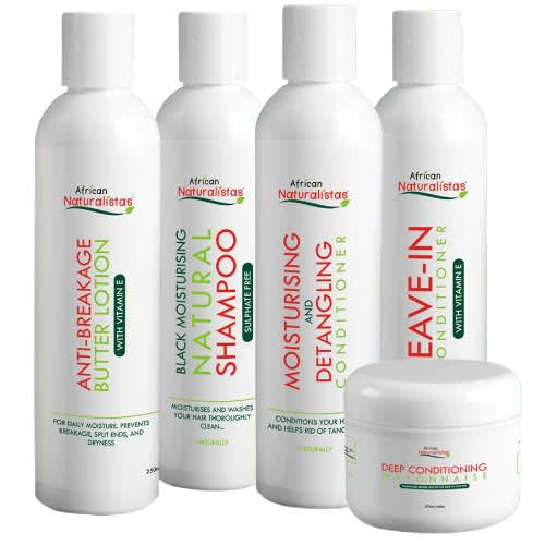 African Naturalistas Natural Hair Starter Pack Set Konga Online
