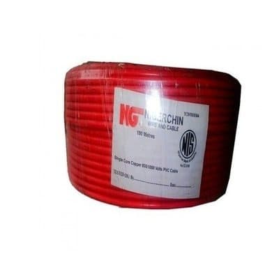 NigerChin Single Cable - 1.5mm - Red.