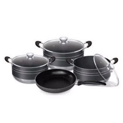 non stick aluminium cookware set