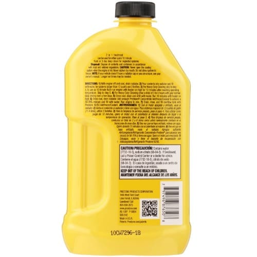 Prestone Radiator Flush + Cleaner 22 Fl. Oz. Bottle | Konga ...