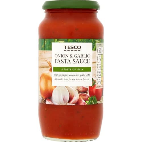 Tesco Onion & Garlic Pasta Sauce 500g | Konga Online Shopping