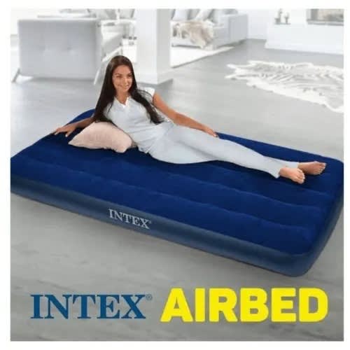 Intex Inflatable Mattress Air Bed With Pump Konga Online Shopping