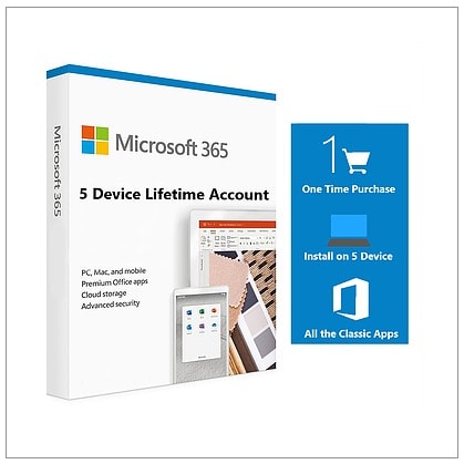 Microsoft Office 365 Account For 5 Device, Mac, Windows, Android And Ios -  5tb Storage | Konga Online Shopping