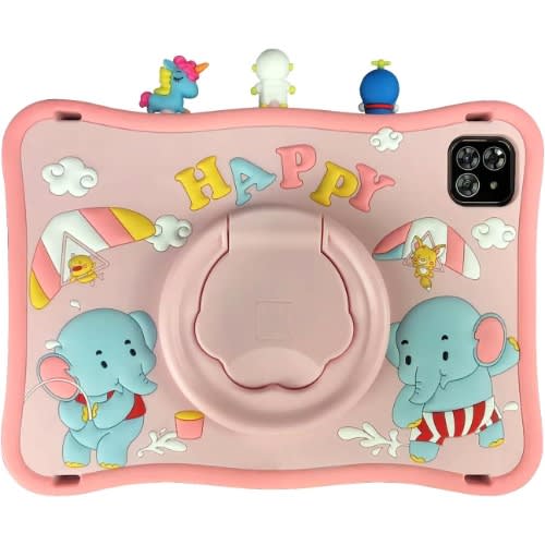 Oteeto TAB 10 Kids Android Tablet - 10.1" - 128GB ROM - 6GB RAM - WiFi/4G Enabled - 8000mAh - Pink.