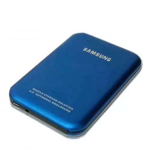 2 0 external sata hard disk drive case enclosure blue