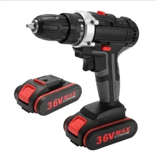 Cordless Rechargeable Battery Drill Machine 36v With 2 X Battery Drilling Machine Konga Online