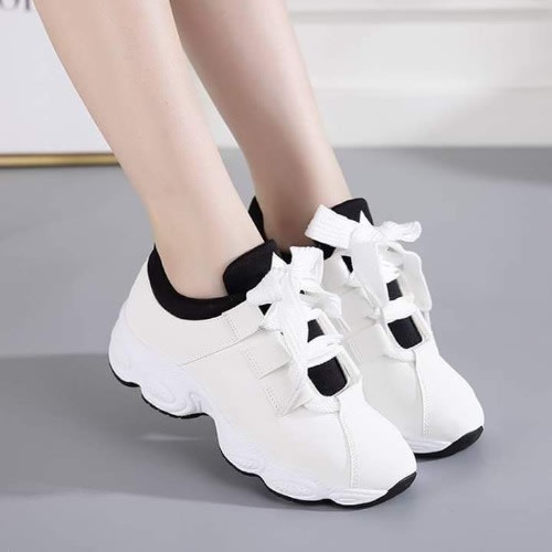 Ladies sneakers white outlet