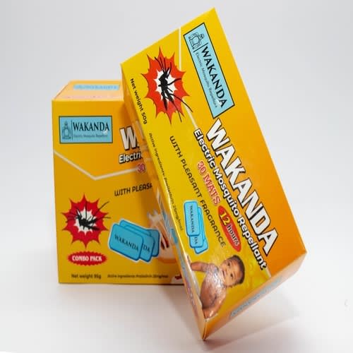 Wakanda Mosquito Repellent - Standard Pack - 30 Mats.