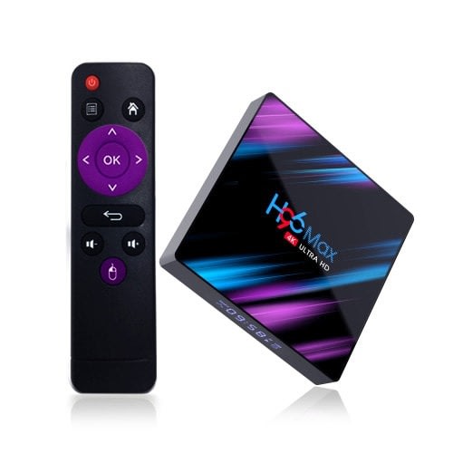 h96max smart android tv box ultra hd 4k display dual band 2gb ram 16gb rom