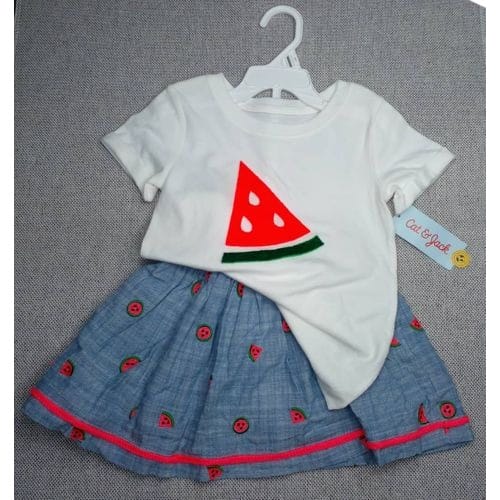 Cat and new arrivals jack watermelon romper
