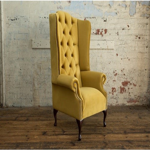 High back chesterfield armchair outlet