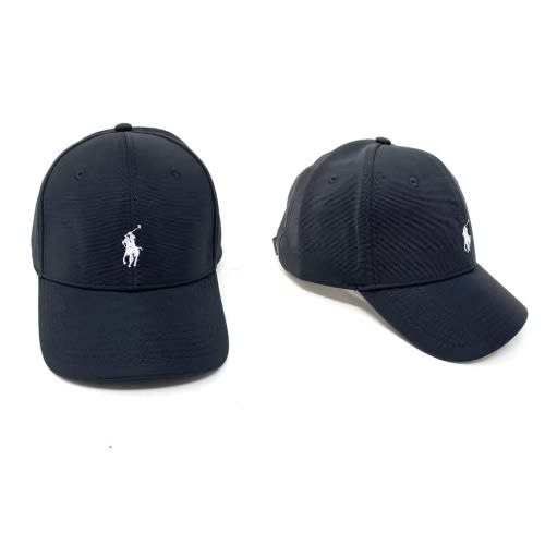 ralph lauren black baseball cap