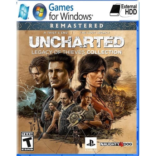 UNCHARTED Legacy Of Thieves Collection PC Game Flash Drive