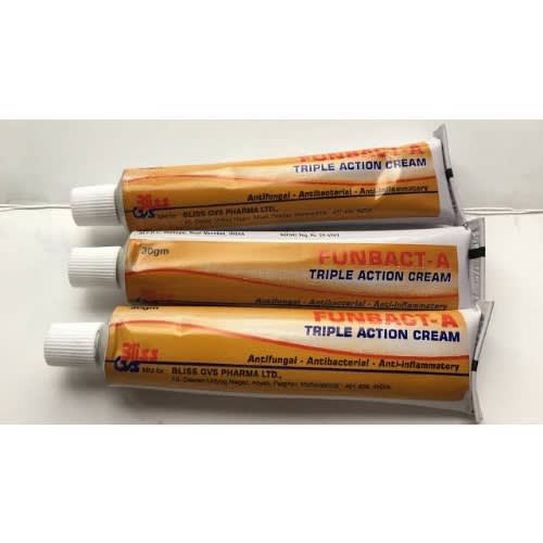 Funbact - A Triple Action Cream 30g | Best Tube Cream for Skin lightening in Nigeria