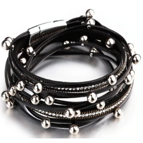 Black bracelet for store ladies