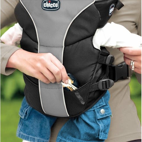chicco baby carrier grey