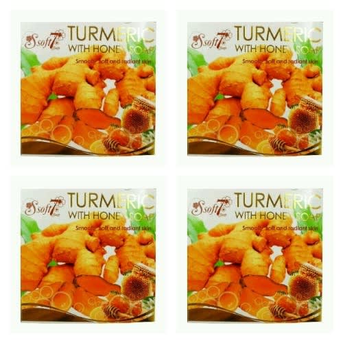 Soft7 Tumeric With Honey Soft Soap X 4