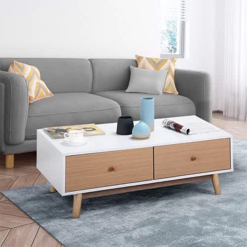 Handys Modern Coffee Table End Table Cabinet With Drawers Konga