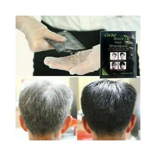 Dexe Black Hair Shampoo - Hair Dye - 25ml X 10 | Konga Online Shopping
