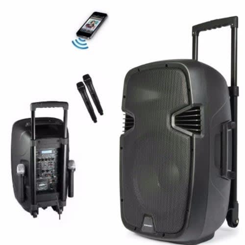 Bluetooth pa system hotsell with microphone