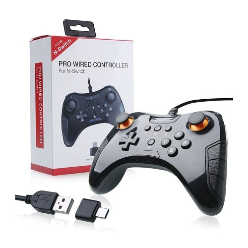 nintendo pro controller wired