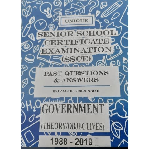 SSCE Past Question And Answer | Government | Konga Online Shopping