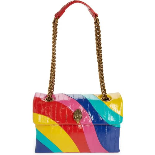 Leather kensington bag deals
