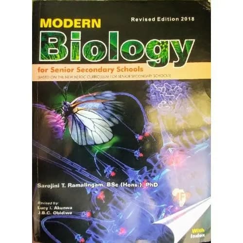 Modern Biology For Senior Secondary Schools - 2018 Revised Edition ...