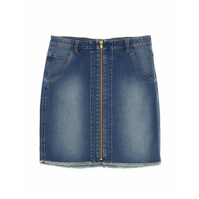 Peacocks denim skirt clearance