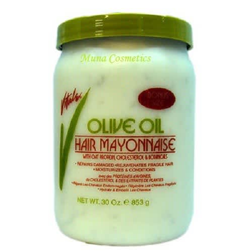 Vitale Olive Hair Mayonnaise Treatment For Damaged Hair 30oz