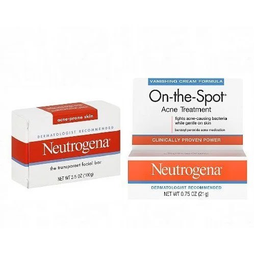 Neutrogena On The Spot Acne Treatment & Facial Bar Soap - 100g & 21g |  Konga Online Shopping