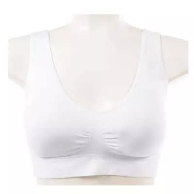 ladies padded sports bra