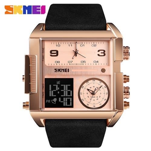 skmei dual time watch