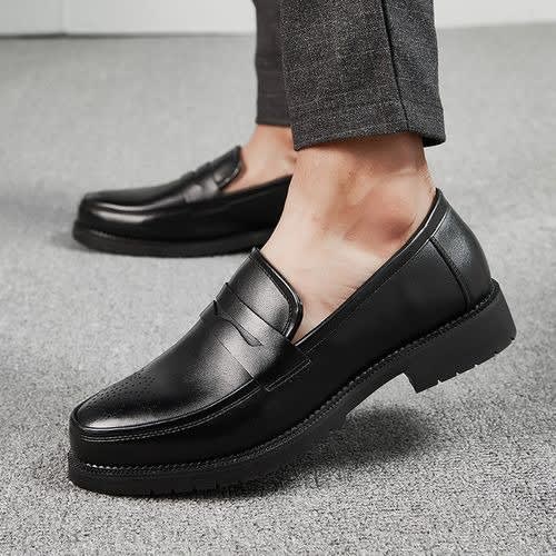 Leather Men's Shoe - Black | Konga Online Shopping