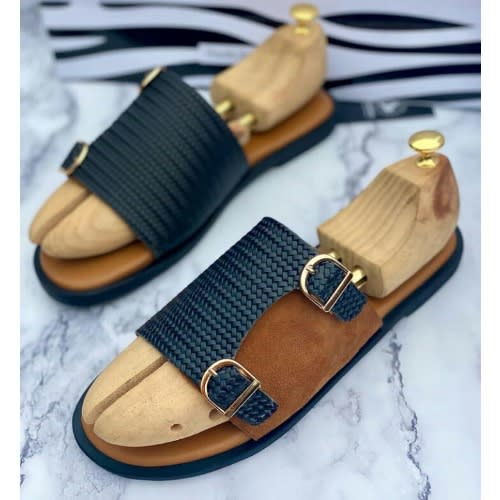Fashion Front Male Basket Cover Buckled Slippers Konga Online