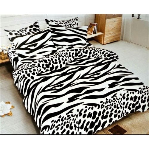 Black And White Irregular Stripes Bedding Set 1 Duvet Bedsheet 4 Pillowcases Konga Ping - Black And White Striped Bedding Sets Black And White Irregular Stripes Bedding Set 1 Duvet Bedsheet 4 Pillowcases Konga Ping - Black And White Striped Bedding Sets