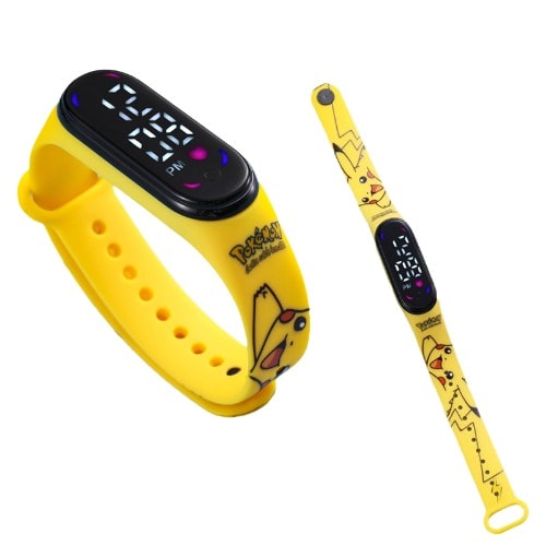 pokemon touch screen led watch