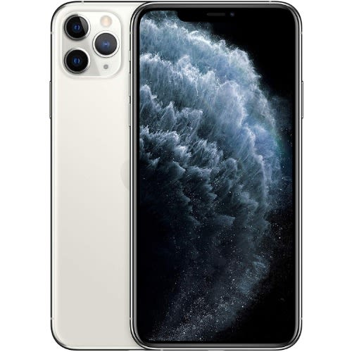 Apple Iphone 11 Pro Max Dual Sim 4gb Ram 64gb Rom Ios 13 6 5 Silver Konga Online Shopping