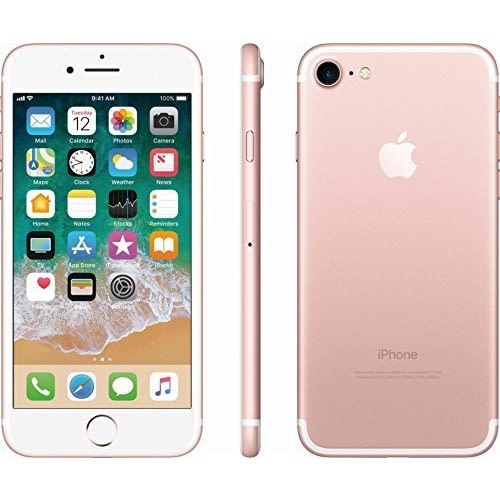 iphone 7 32gb with free pouch tempered glass rose gold