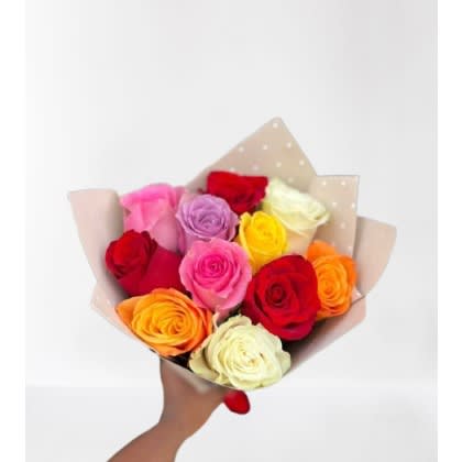 Fresh Roses Mix - Multicolor.