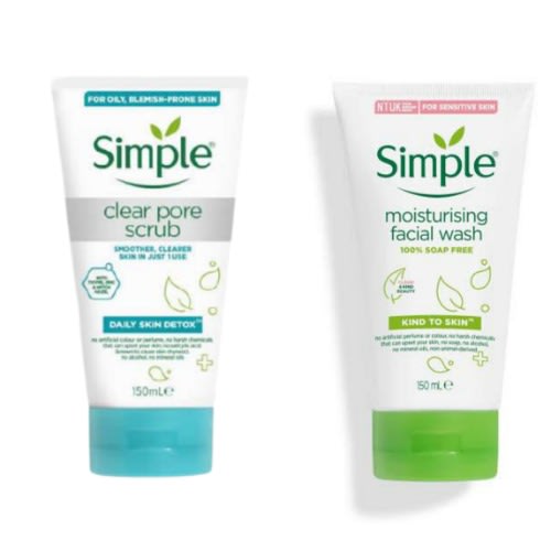 Simple Clear Pore Scrub Moisturizing Facial Wash Konga Online Shopping
