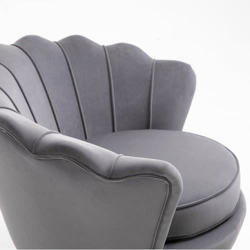 Costco Velvet Accent Chair, Upholstered Velvet Accent Chair With Metal