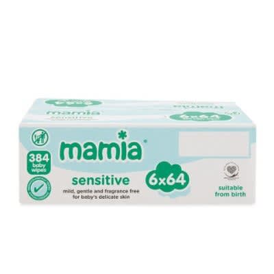 mamia sensitive wipes